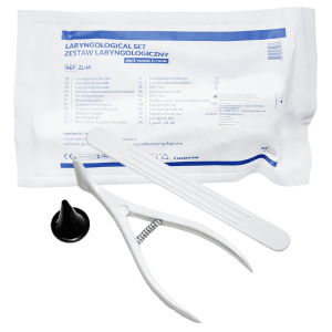 Zestaw laryngologiczny M 2mm do badania ucha, nosa, gardła Zarys 