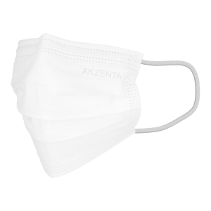 Maseczki Ochronne z Gumką Białe 50 szt. Akzenta
