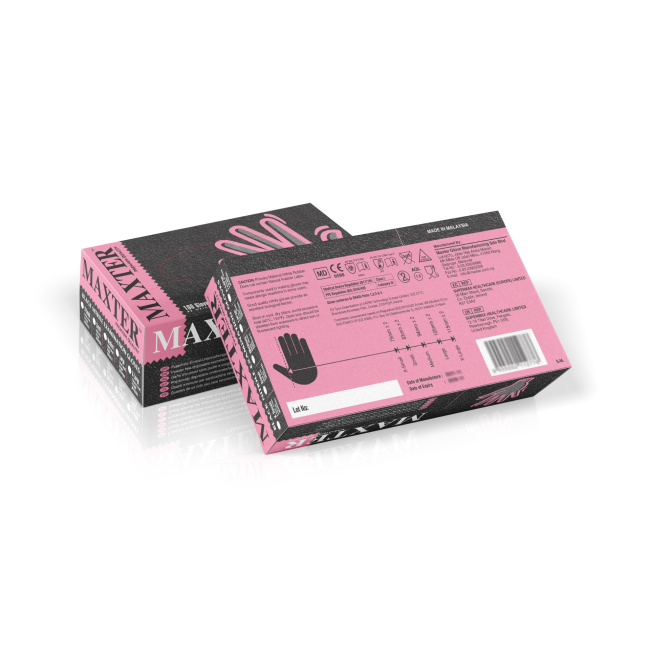 Rękawiczki-nitrylowe-bezpudrowe-MAXTER-1000-szt- czarne-opakowanie