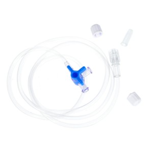 Kranik trójdrożny z drenem przedłużającym 100cm Zarys 