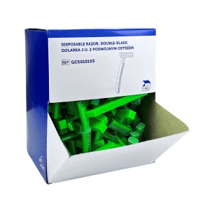 Golarka ZARYS J.U. 2-ostrza 100szt. 