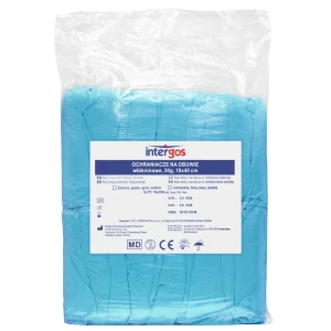 Ochraniacze włókninowe na buty Intergos niebieskie 100 szt.