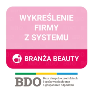 Usługa wykreślenia z rejestru BDO – beauty