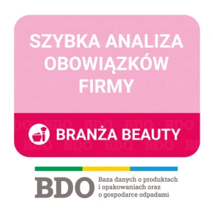 Usługa szybkiej analizy obowiązków BDO  -  beauty 