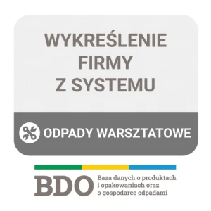 Usługa wykreślenia z BDO  -  branża automotive / motoryzacyjna