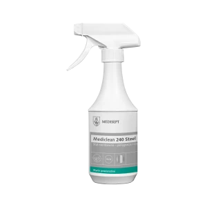 Mediclean Steel 500ml spray do mycia i pielęgnacji powierzchni ze stali nierdzewnej