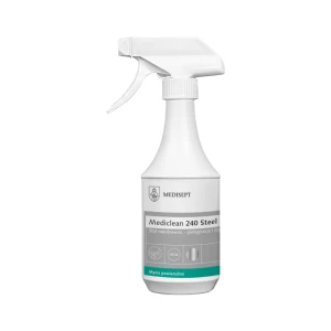 Mediclean Steel 500ml spray do mycia i pielęgnacji powierzchni ze stali nierdzewnej