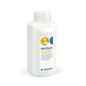 Krem MEDIWAX 500ml emulsja do pielęgnacji zniszczonej skóry rąk z woskiem pszczelim butelka z pompką Medilab REF: 1996+pompka 