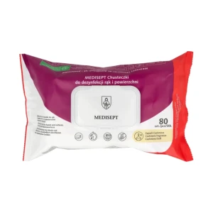 Chusteczki do dezynfekcji rąk i powierzchni Flow Pack 80 szt.