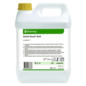 Oxivir Excel Acti koncentrat do dezynfekcji powierzchni i wyrobów medycznych 5l Diversey REF: 7983 / 60050955